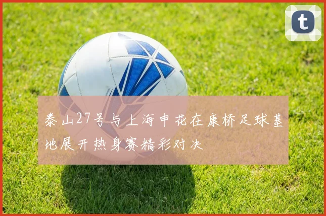 泰山27号与上海申花在康桥足球基地展开热身赛精彩对决